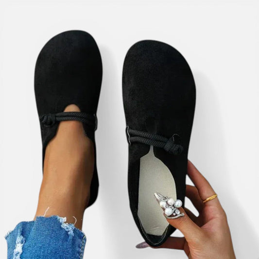 Round Toe Slip-On Flats – ModClo, view 2