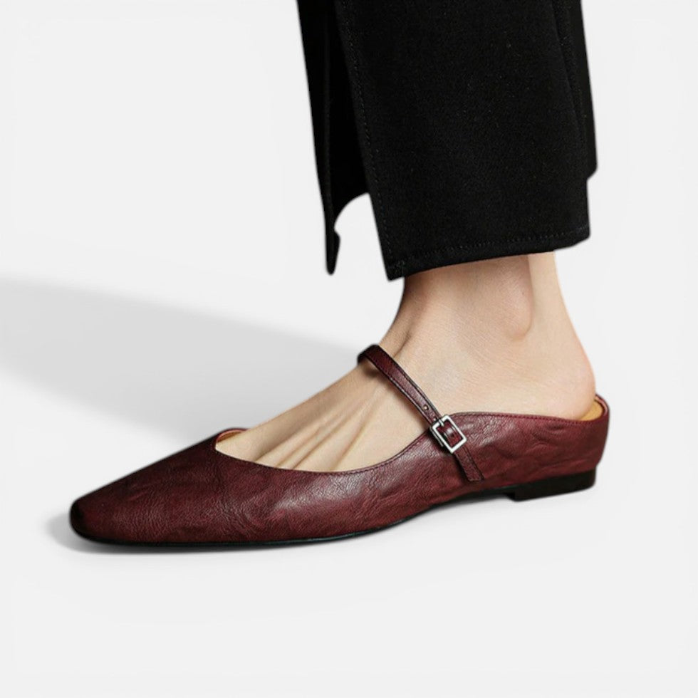 Pointed Toe Slingback Flats