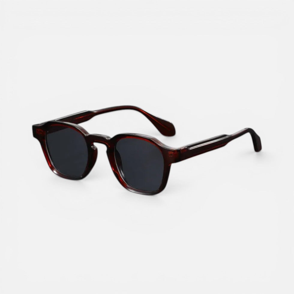 Retro Square Frame Sunglasses