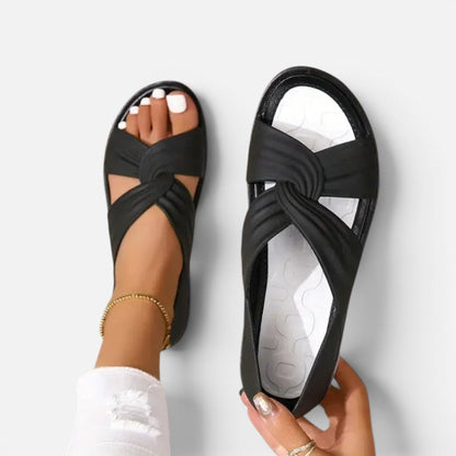 Open-Toe Block Heel Sandals – ModClo, view 7