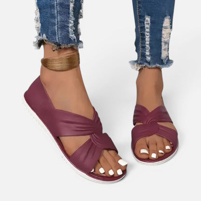 Open-Toe Block Heel Sandals – ModClo, view 10