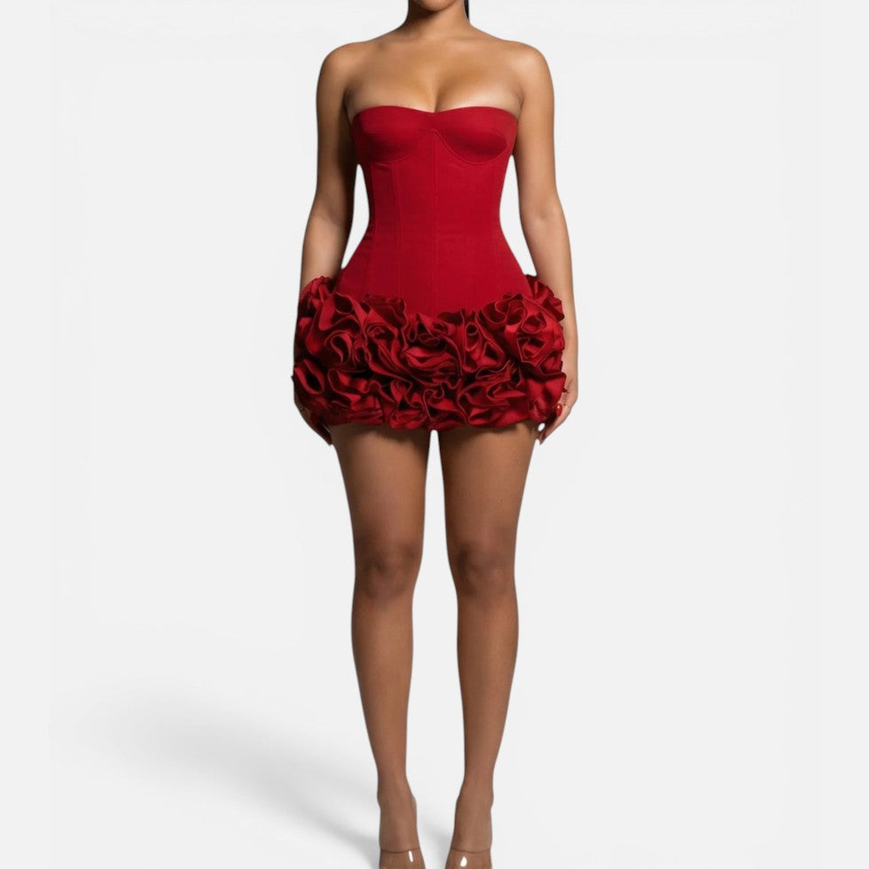 Statement Evening Mini Dress
