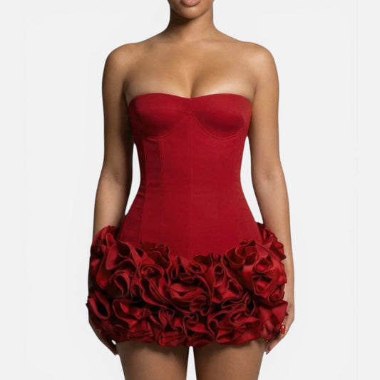Statement Evening Mini Dress