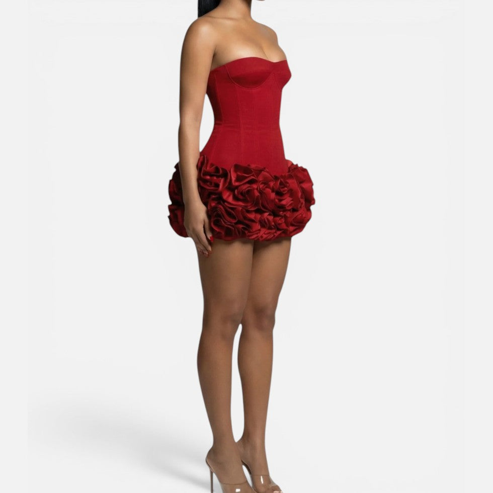 Statement Evening Mini Dress
