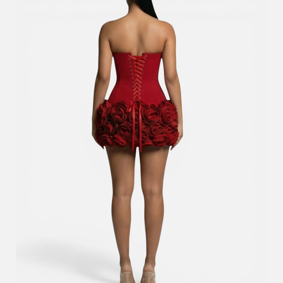Statement Evening Mini Dress