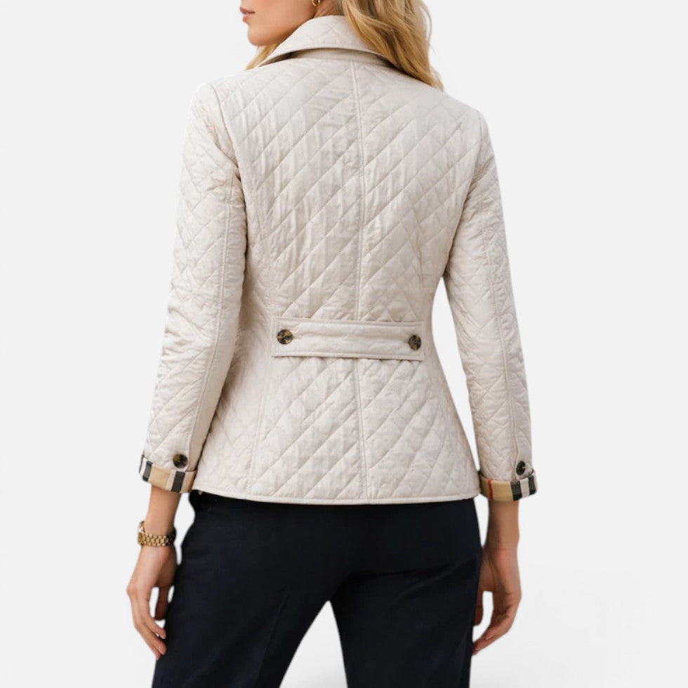 Quilted Button Front Jacket – ModClo, view 3