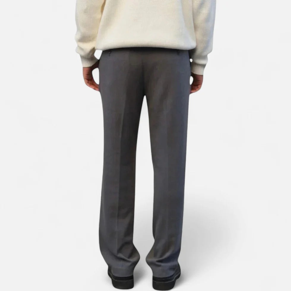 Straight Leg Tailored Trousers
