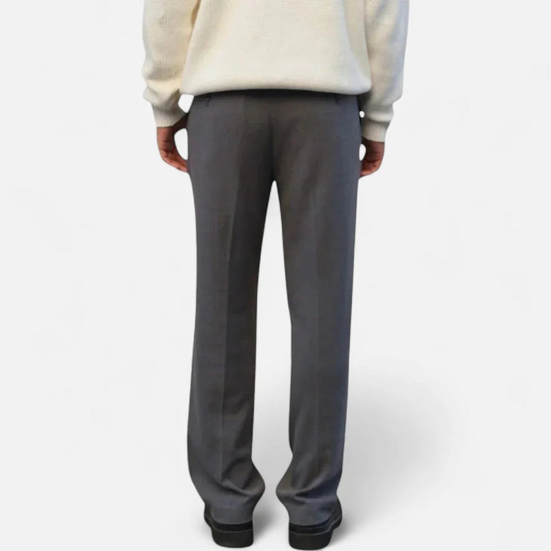 Straight Leg Tailored Trousers