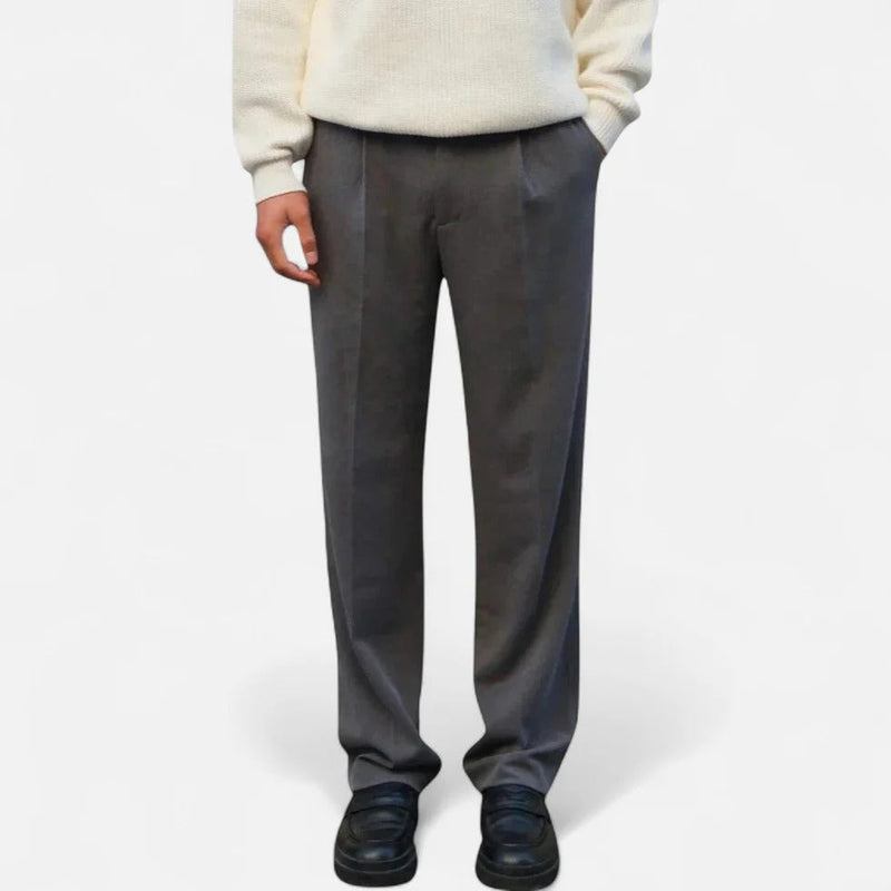 Straight Leg Tailored Trousers