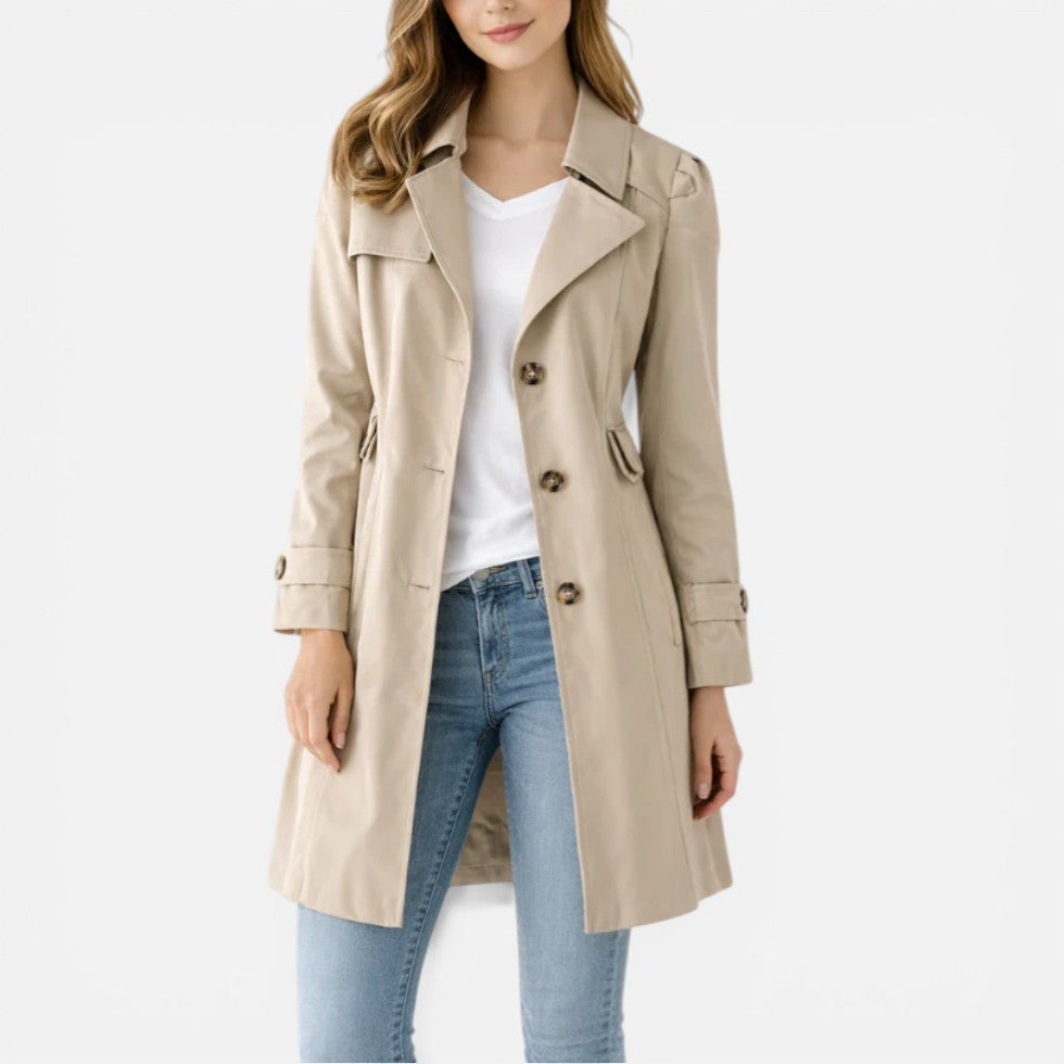 Classic Belted Trench Coat