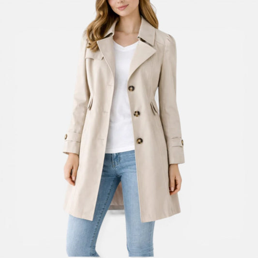 Classic Belted Trench Coat