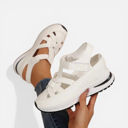 Strap Cut Out Platform Sandals – ModClo, view 3