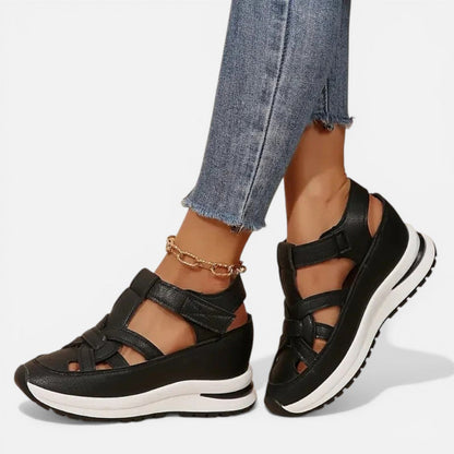 Strap Cut Out Platform Sandals – ModClo, view 5