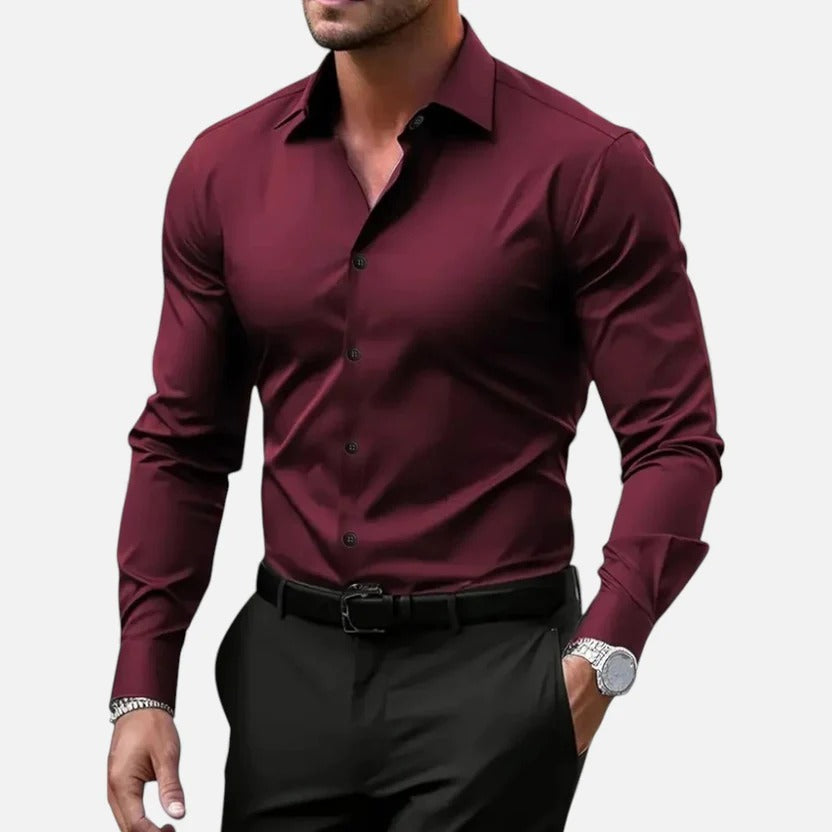 Slim Fit Button Down Shirt