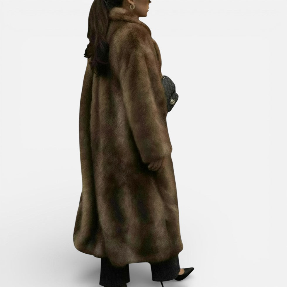Long Faux Fur Coat