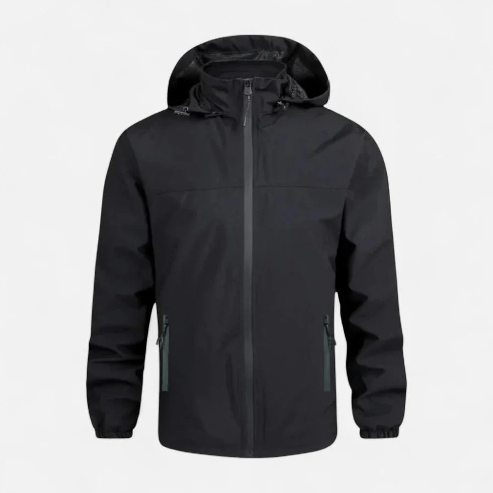 Hooded Windbreaker Jacket