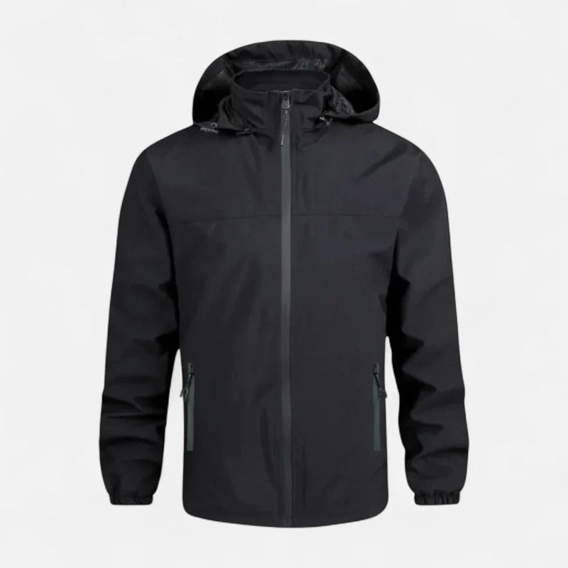 Hooded Windbreaker Jacket