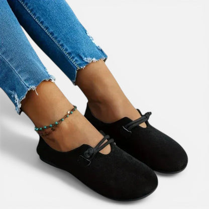 Round Toe Slip-On Flats – ModClo, view 5