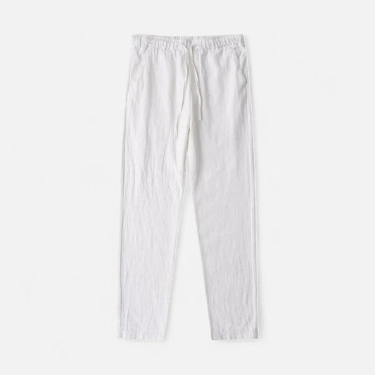 Relaxed Fit Linen Trousers