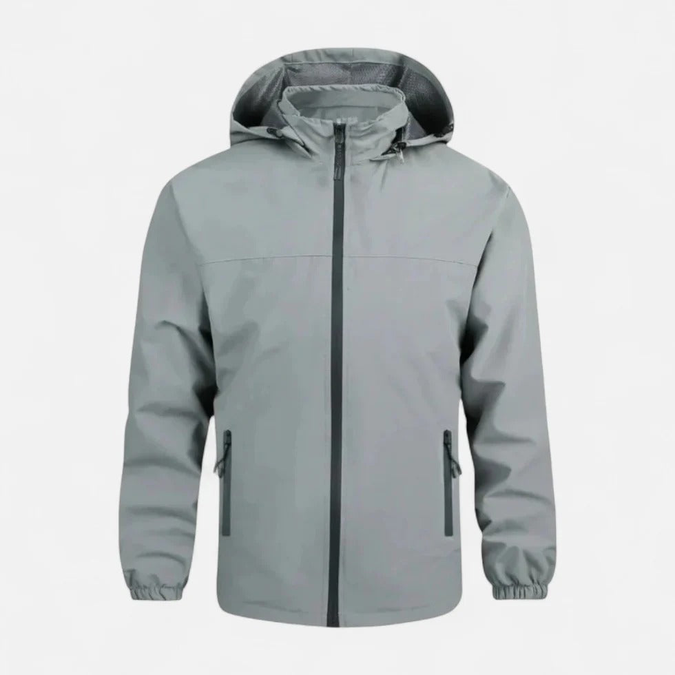 Hooded Windbreaker Jacket