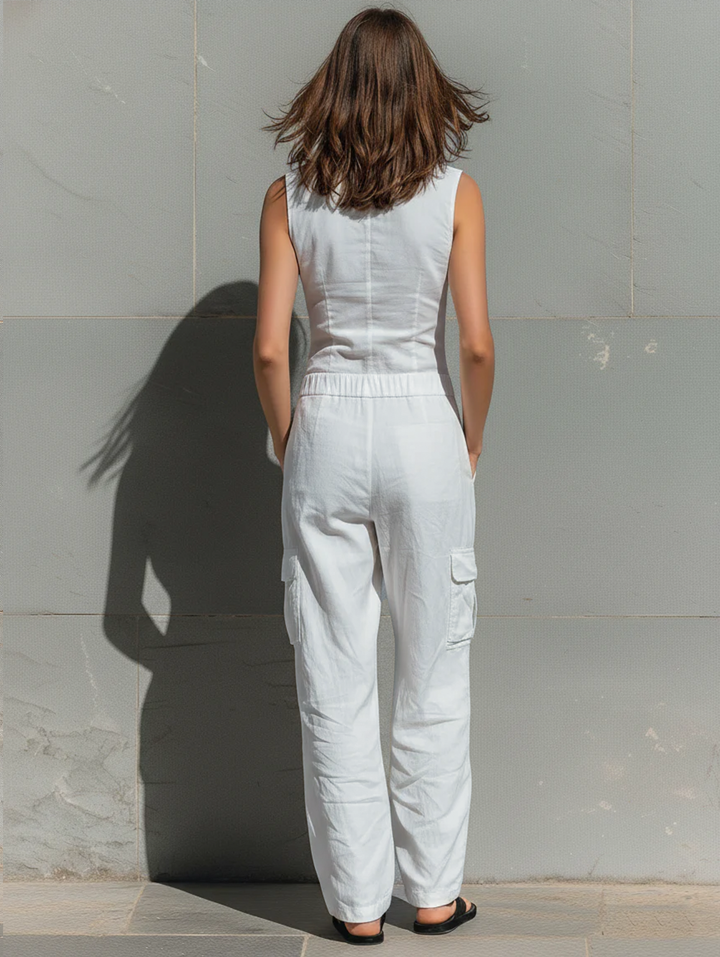 Women's Cotton Sleeveless Jumpsuit – ModClo