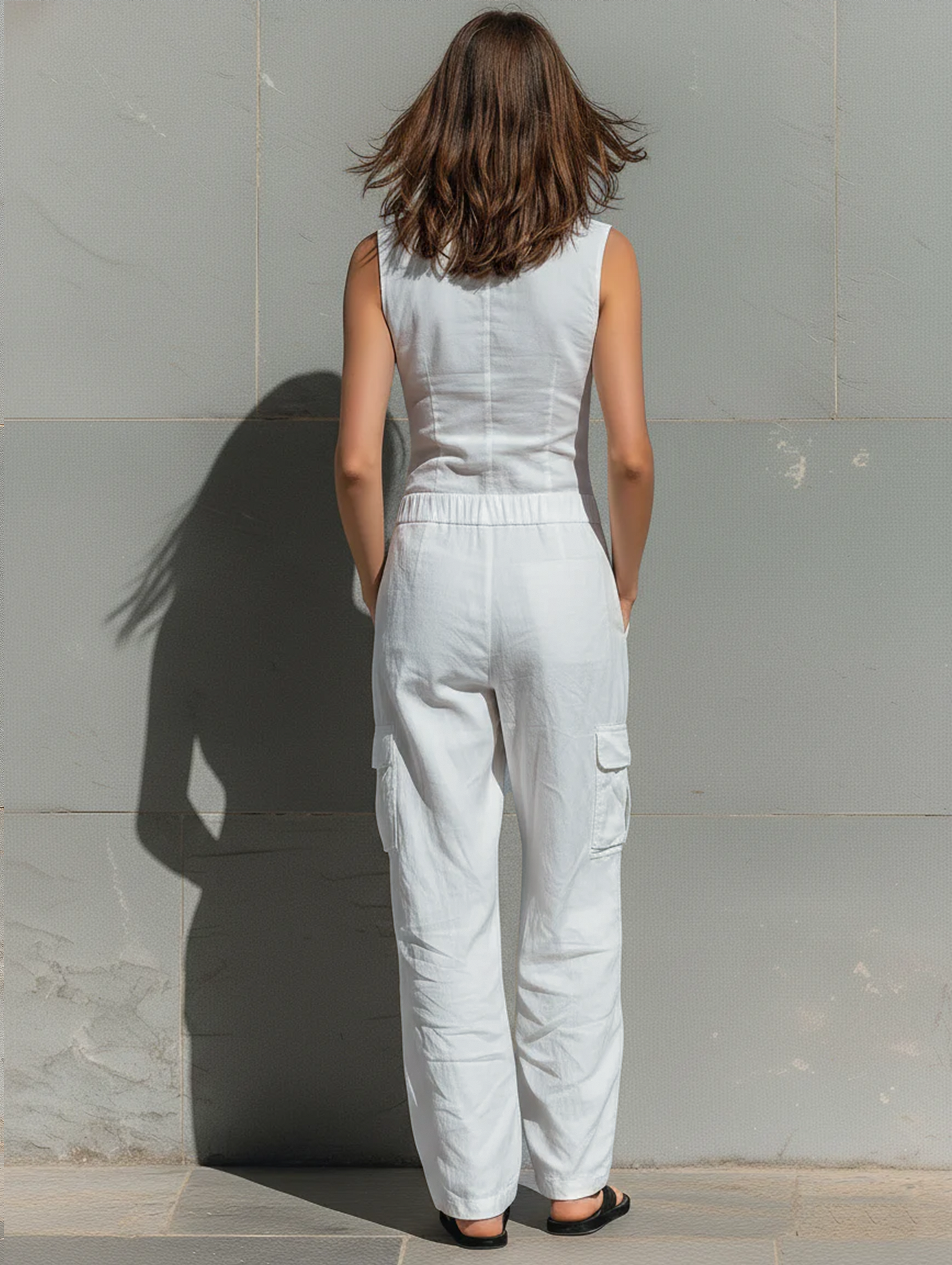 Women's Cotton Sleeveless Jumpsuit – ModClo