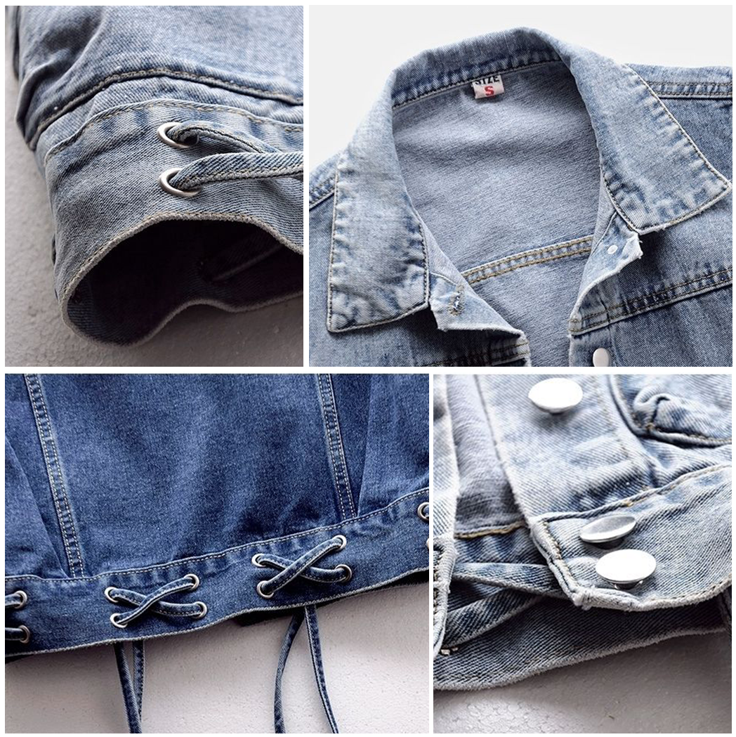 Anastasia Classic Denim Vest