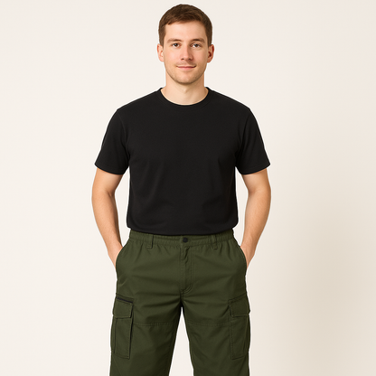 Cargo Shorts - Capri Pocket Shorts